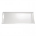 APS Pure rechthoekige melamine schaal wit