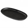 Olympia gietijzeren pan ovaal 24cm x 14cm