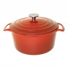 Vogue ronde braadpan oranje 4L