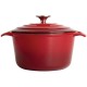 Vogue ronde braadpan 3,2L rood
