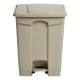 Jantex beige pedaalemmer 65ltr