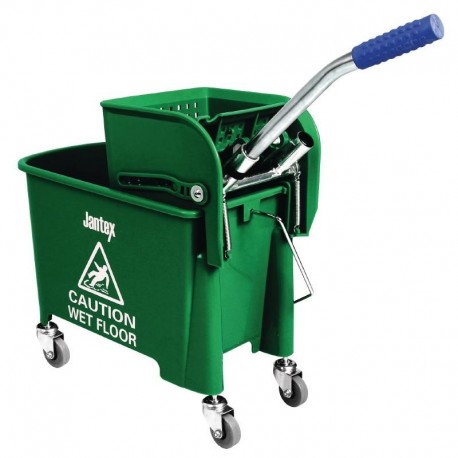 Jantex rolemmer met wringer groen 20ltr