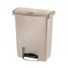 Rubbermaid Slim Jim Front Step pedaalemmer 30L beige