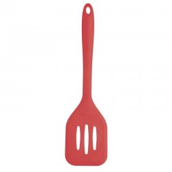 Kitchen Craft silicone flexibele geperforeerde bakspaan rood 31cm