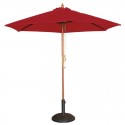 Bolero ronde rode parasol 2,5 meter