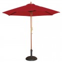 Bolero ronde rode parasol 3 meter