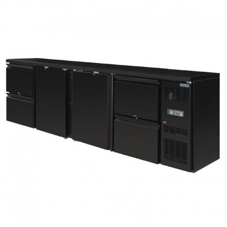 Polar werkbank koeling 2 deuren en 4 laden