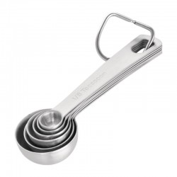 Vogue set RVS maatlepels