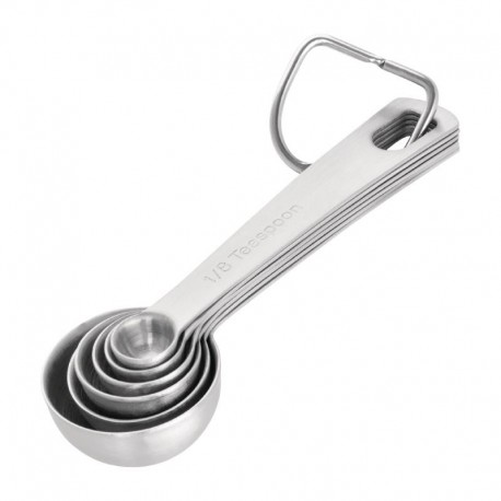 Vogue set RVS maatlepels