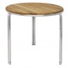 Bolero ronde essen en aluminium tafel 60cm