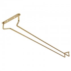 Glasrek messing 61cm