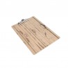 Olympia menu klembord met hout-effect A4