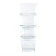 Olympia stapelbare tumbler gehard glas 20cl