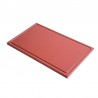 Gastro-M GN1/1 HDPE snijplank met sapgeul bruin