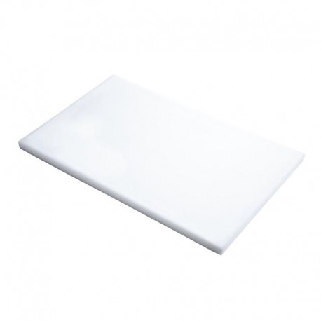 Gastro M HDPE snijplank wit 600x400x20mm