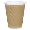 Fiesta Hot Cups met gerimpelde wand lichtbruin 23cl x500