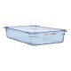 Araven ABS blauwe GN 1/1 voedseldoos 10cm diep