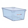 Araven ABS blauwe GN 1/1 voedseldoos 20cm diep