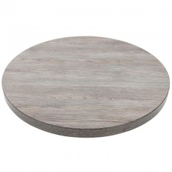 Bolero rond tafelblad Vintage Wood 60cm