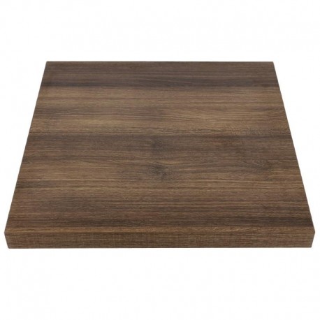 Bolero vierkant tafelblad Rustic Oak 70cm