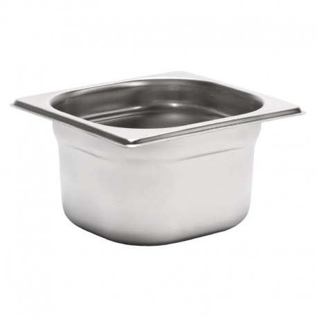 Gastro M RVS GN1/6 bak 100mm