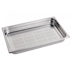 Gastro M geperforeerde RVS GN1/1 bak 65mm