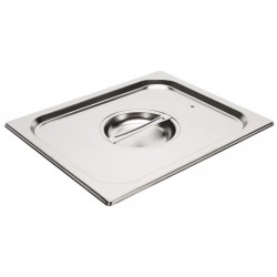 Gastro M RVS gastronorm deksel met siliconen afdichting GN1/2