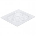 Gastro M polycarbonaat gastronorm deksel GN 1/6