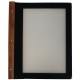 Securit menumappen set met houten box A4 zwart