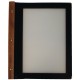 Securit menumappen set met houten box A4 zwart