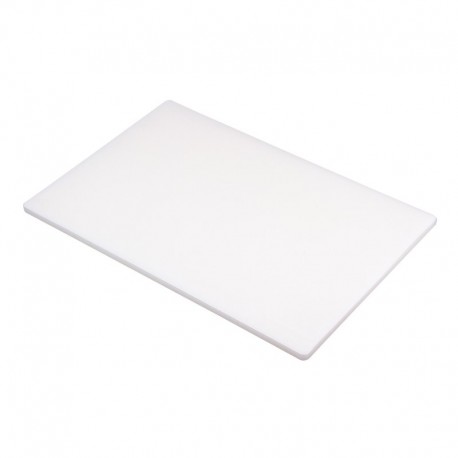 Hygiplas LDPE snijplank wit 450x300x12mm
