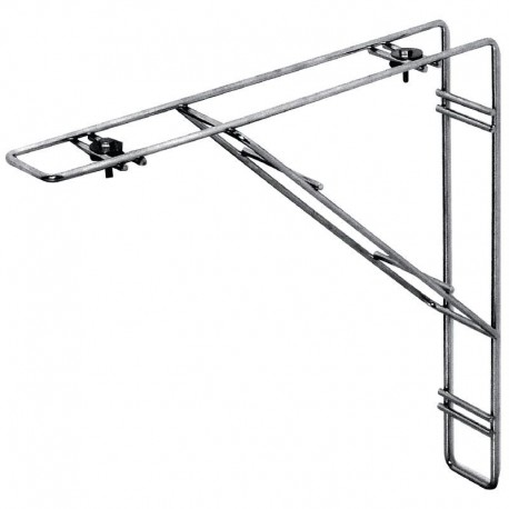 Vogue RVS wandbeugel voor borden afdruiprek