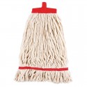 SYR stay-flat Kentucky mop katoen rood