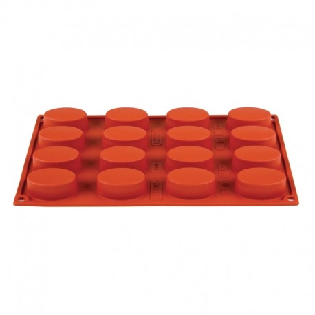 Pavoni Formaflex siliconen bakvorm 16 ovalen