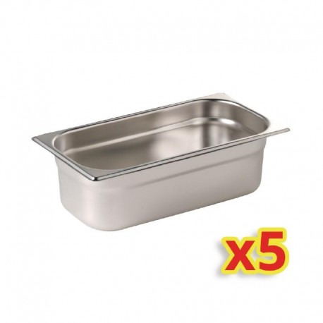 Vogue GN bakken set 5x GN1/4