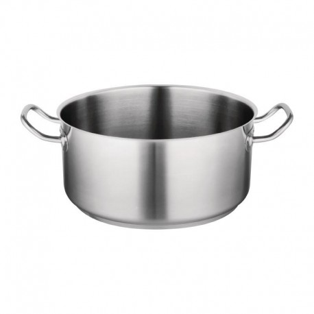 Vogue RVS kookpan laag model 4,5ltr