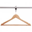 Bolero houten anti-diefstal garderobehanger
