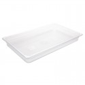 Vogue polycarbonaat bak transparant GN 1/1 65mm