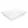 Vogue polycarbonaat bak transparant GN 1/2 65mm