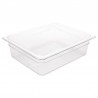 Vogue polycarbonaat bak transparant GN 1/2 100mm