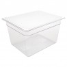 Vogue polycarbonaat bak transparant GN 1/2 200mm