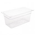 Vogue polycarbonaat bak transparant GN 1/3 150mm