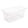 Vogue polycarbonaat bak transparant GN 1/3 150mm