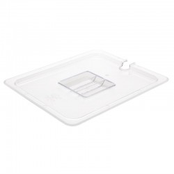 Vogue polycarbonaat deksel met lepeluitsparing GN1/2