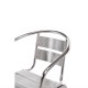 Bolero stapelbare aluminium stoel (4 stuks)