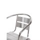 Bolero stapelbare aluminium stoel (4 stuks)