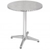 Bolero ronde RVS tafel 60cm