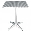 Bolero vierkante RVS tafel 60cm