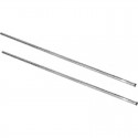 Vogue chroom staanderset voor Vogue voorraadrekken 127cm