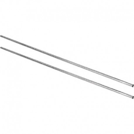 Vogue chroom staanderset voor Vogue voorraadrekken 183cm